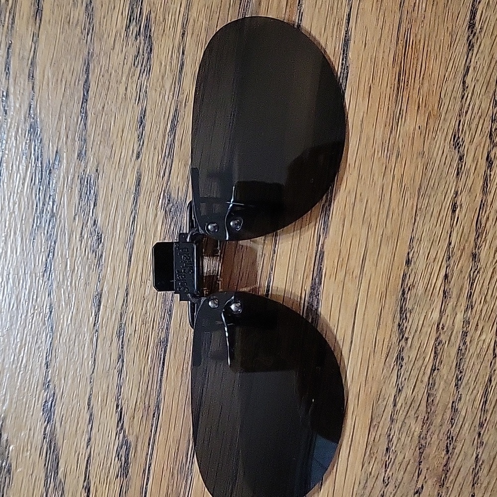 Solar Shield Clip-On Sunglasses